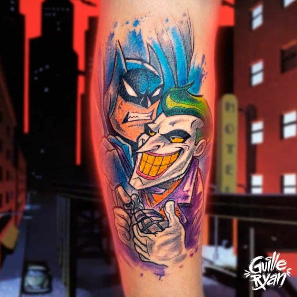 Batman & Joker Inspired Tattoo 