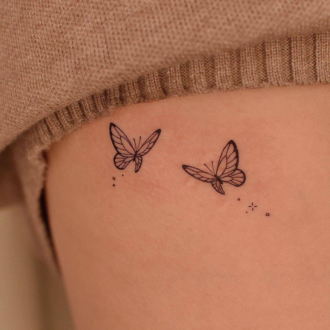 Butterfly Tattoo, saved tattoo, 2