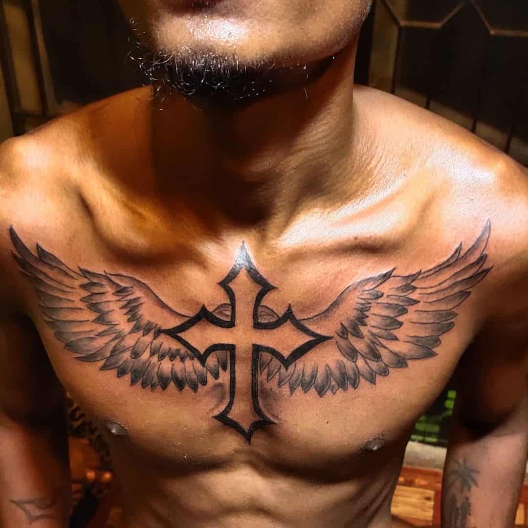 Cross Tattoos, saved tattoo, 15