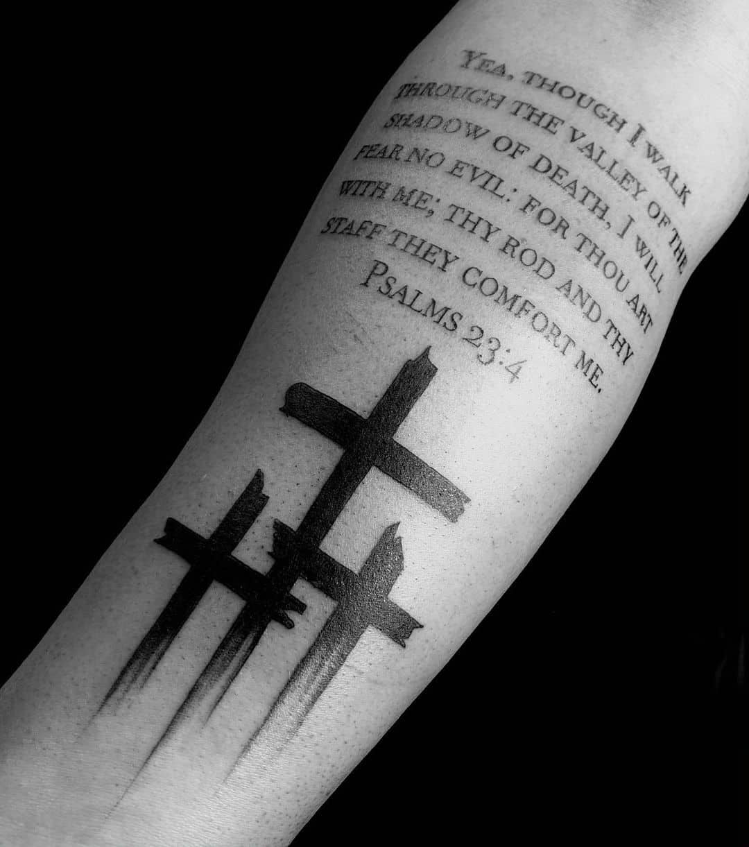 Cross Tattoos, saved tattoo, 8