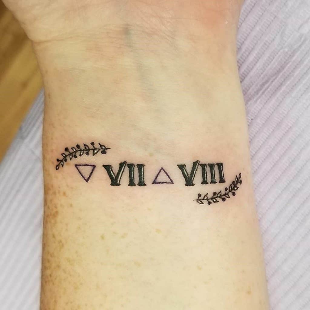 Depression Survivor Tattoo With A Date Over Wrist