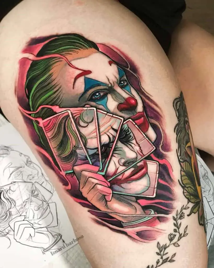 Joker Card Tattoos 