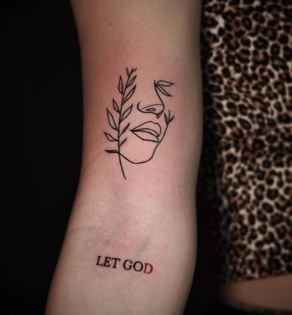 Let God Depression Tattoo