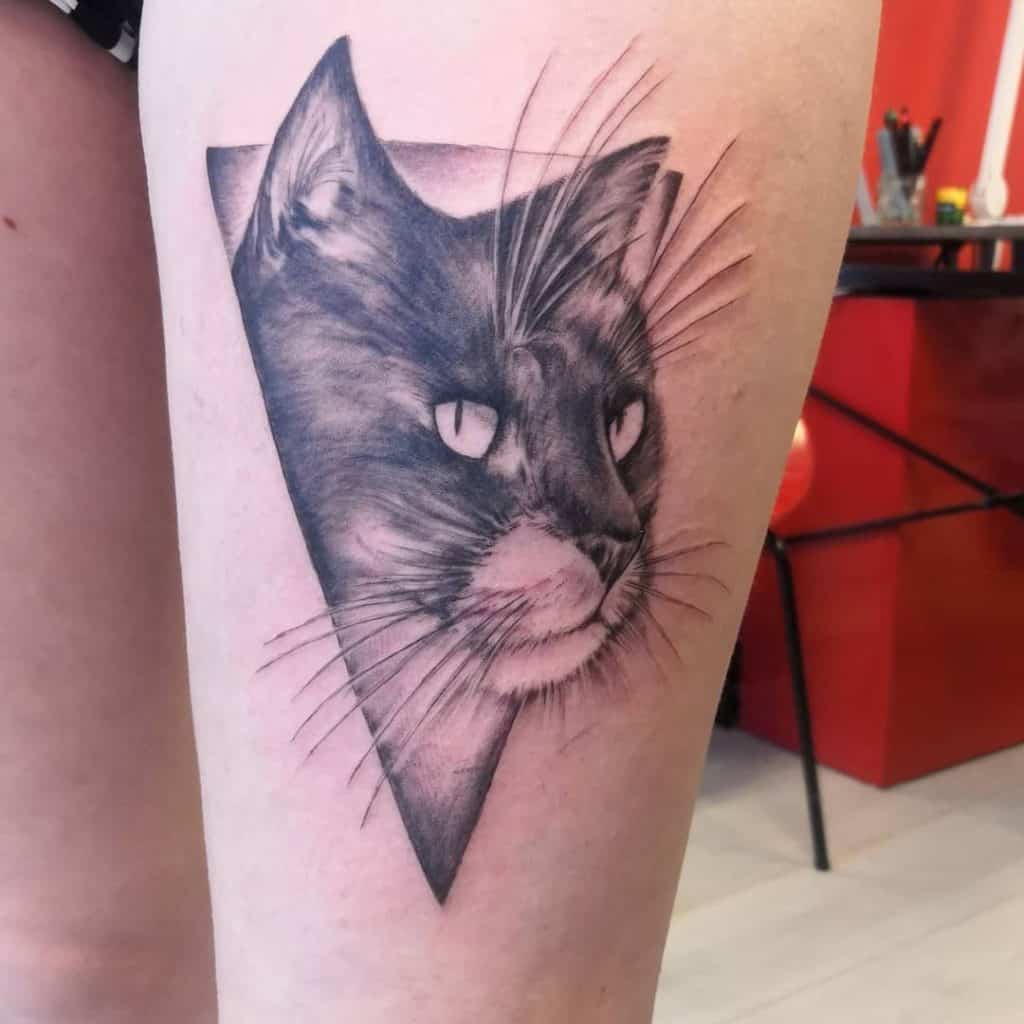 Black Cat Tattoos, saved tattoo, Pet 1