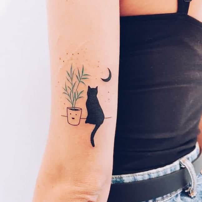 Black Cat Tattoos, saved tattoo, Unique 1