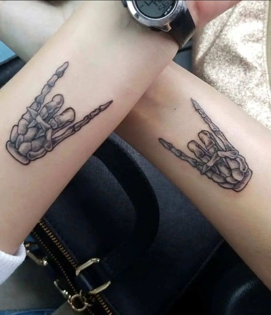 Skeleton Hand Tattoo, saved tattoo, else 3