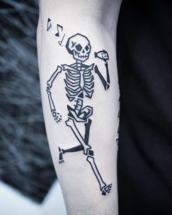 Skeleton Hand Tattoo, saved tattoo, full 2p