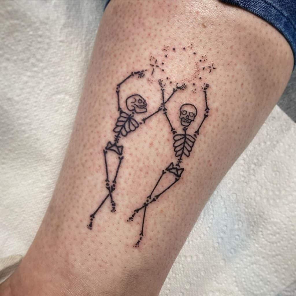 Skeleton Hand Tattoo, saved tattoo, full 3