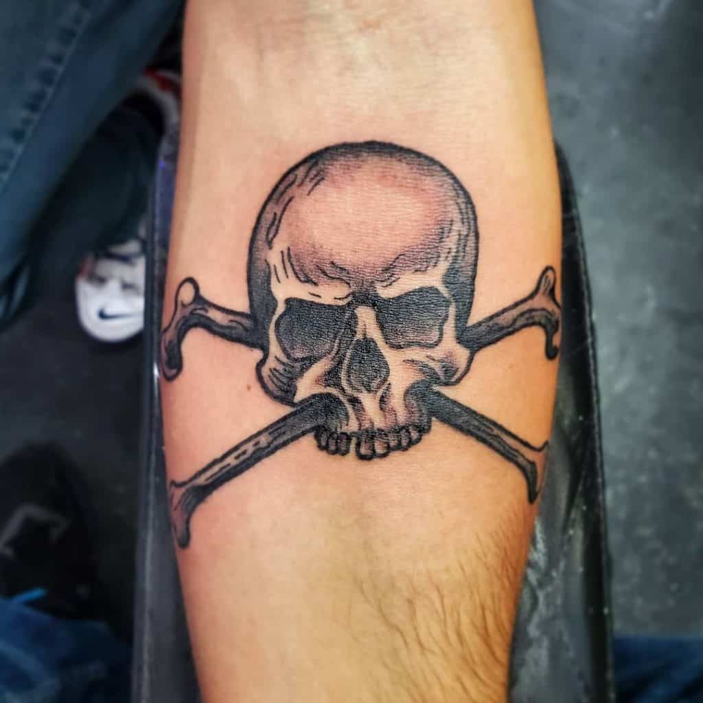 Skeleton Hand Tattoo, saved tattoo, skull 4