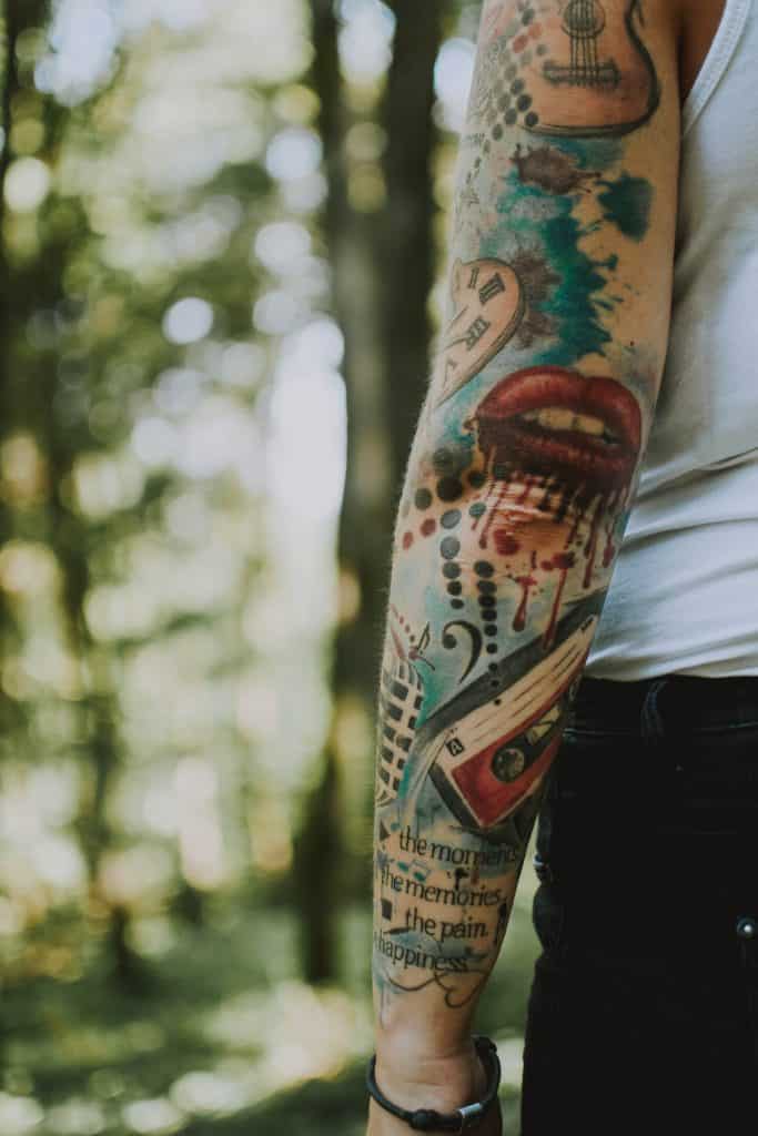 Arty Sleeve Tattoo