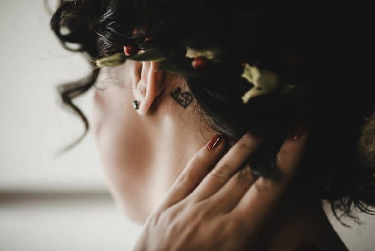 24 Amazing Behind The Ear Tattoo Design Ideas (and What They Mean)