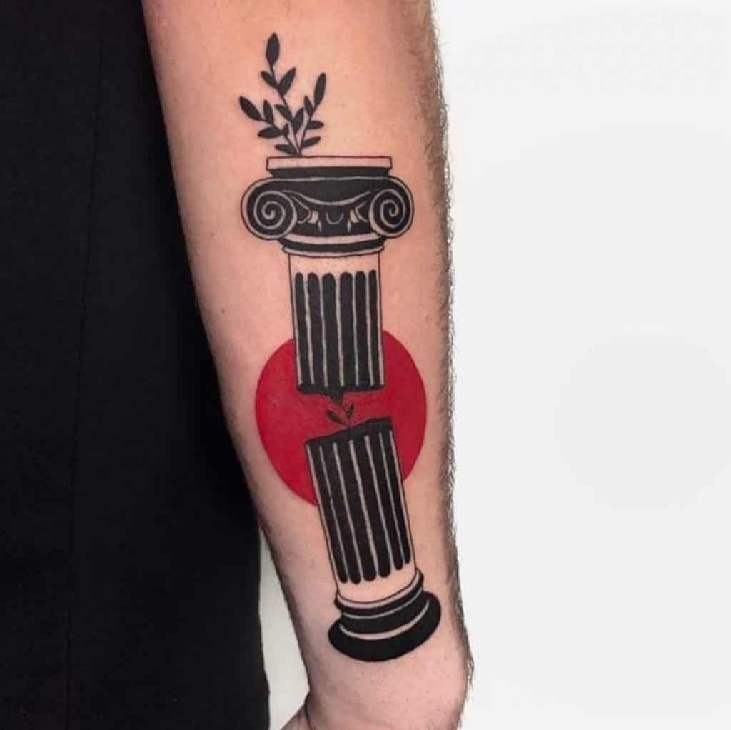 Black and Red Tattoo