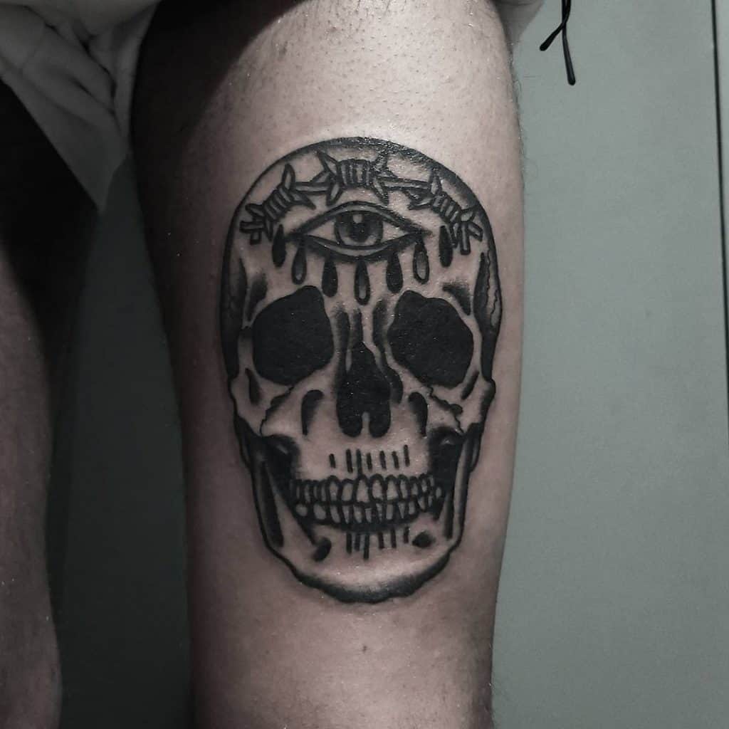 Decorated Skull Tattoo