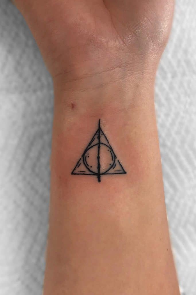 Harry Potter Inspired Small Tattoos For Men With Meaning