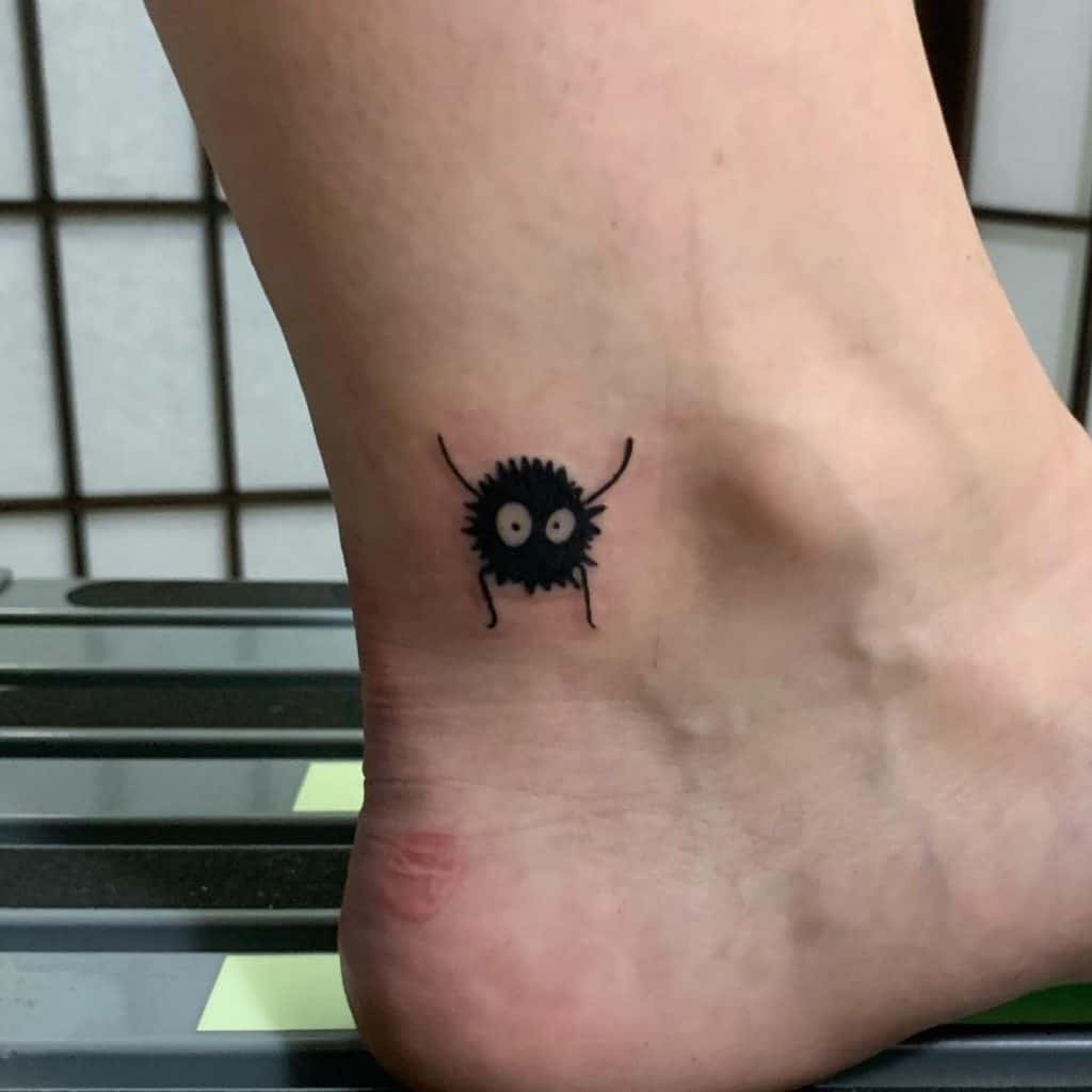 Scary Foot Tattoo Small Design