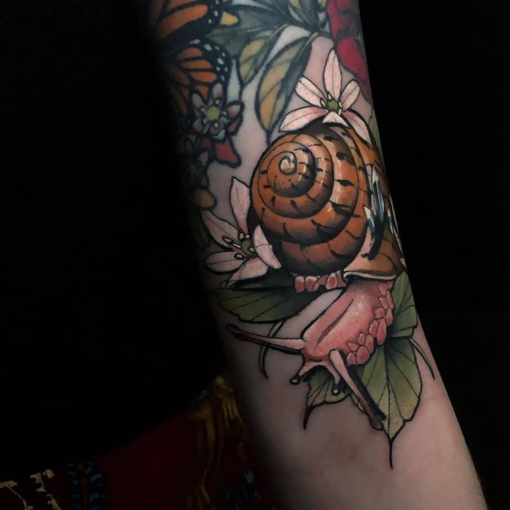 Snails On Elbow 2