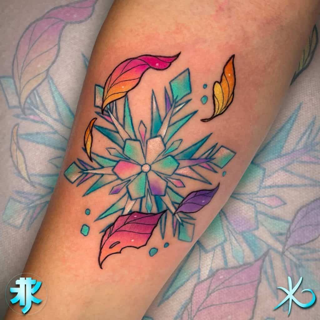 Snowflake Tattoo 3