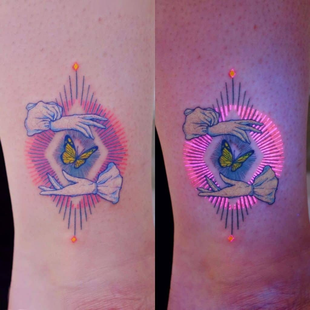 UV or Glow-In-The-Dark Tattoos 1