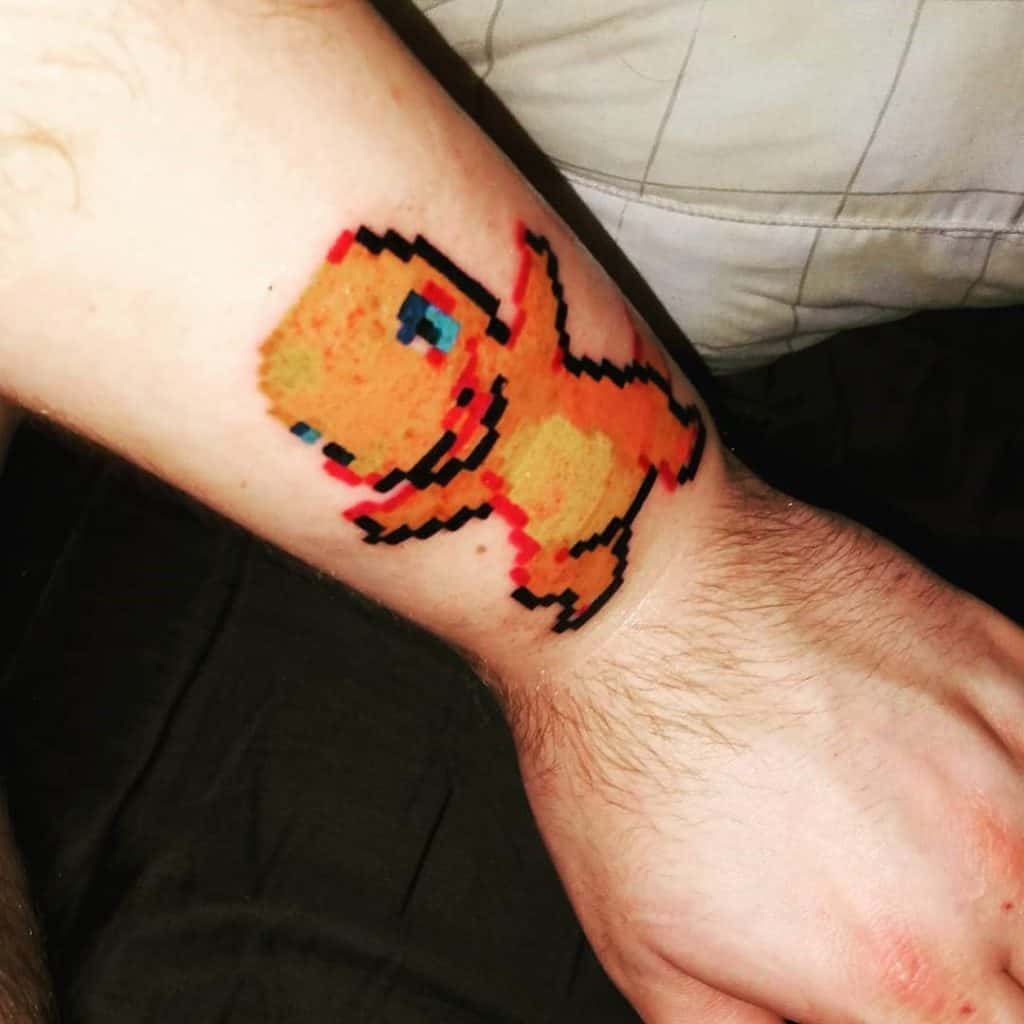 Pokemon Tattoo on Arm