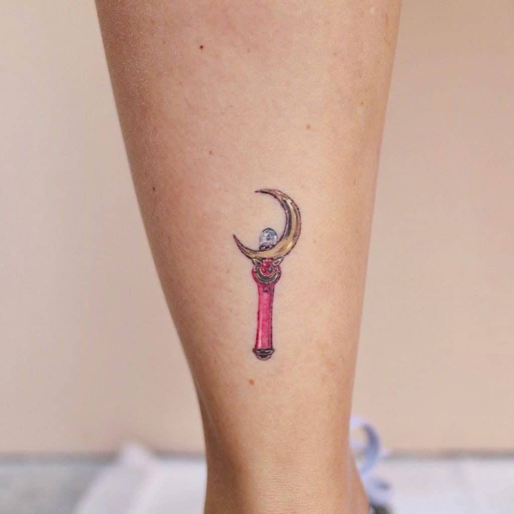 Ankle Tattoos For Women Sailor Moon
