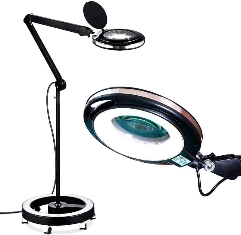 Brightech LED Magnifying Floor Lamp