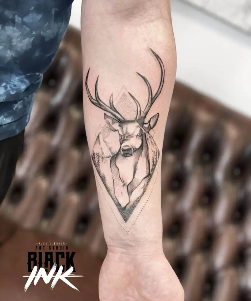 Deer Hope Tattoo 3