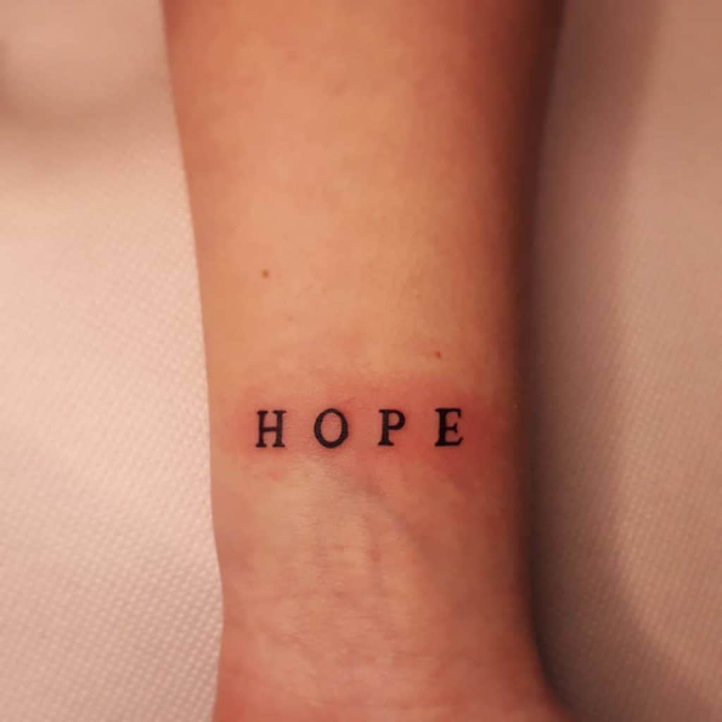 Hope Tattoo 3