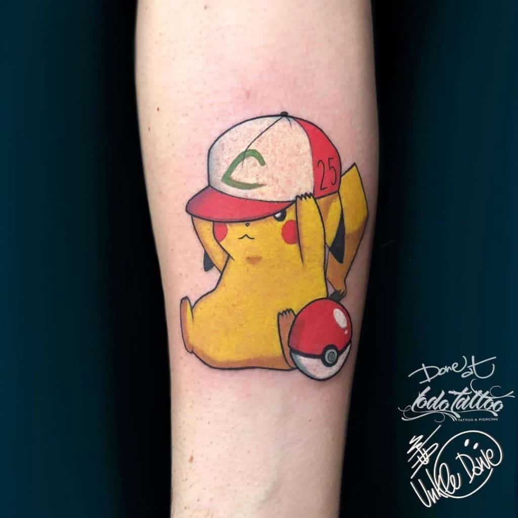 Pikachu in hat 