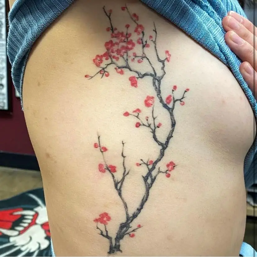 Plum blossom Tattoo