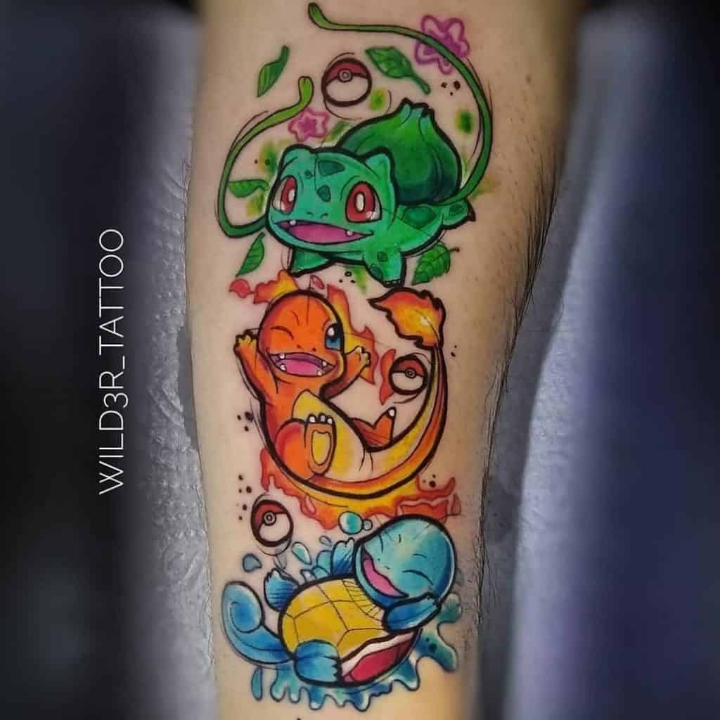 Pokemon Tattoo 