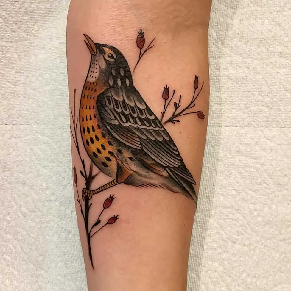 Robin Tattoo Meaning 3