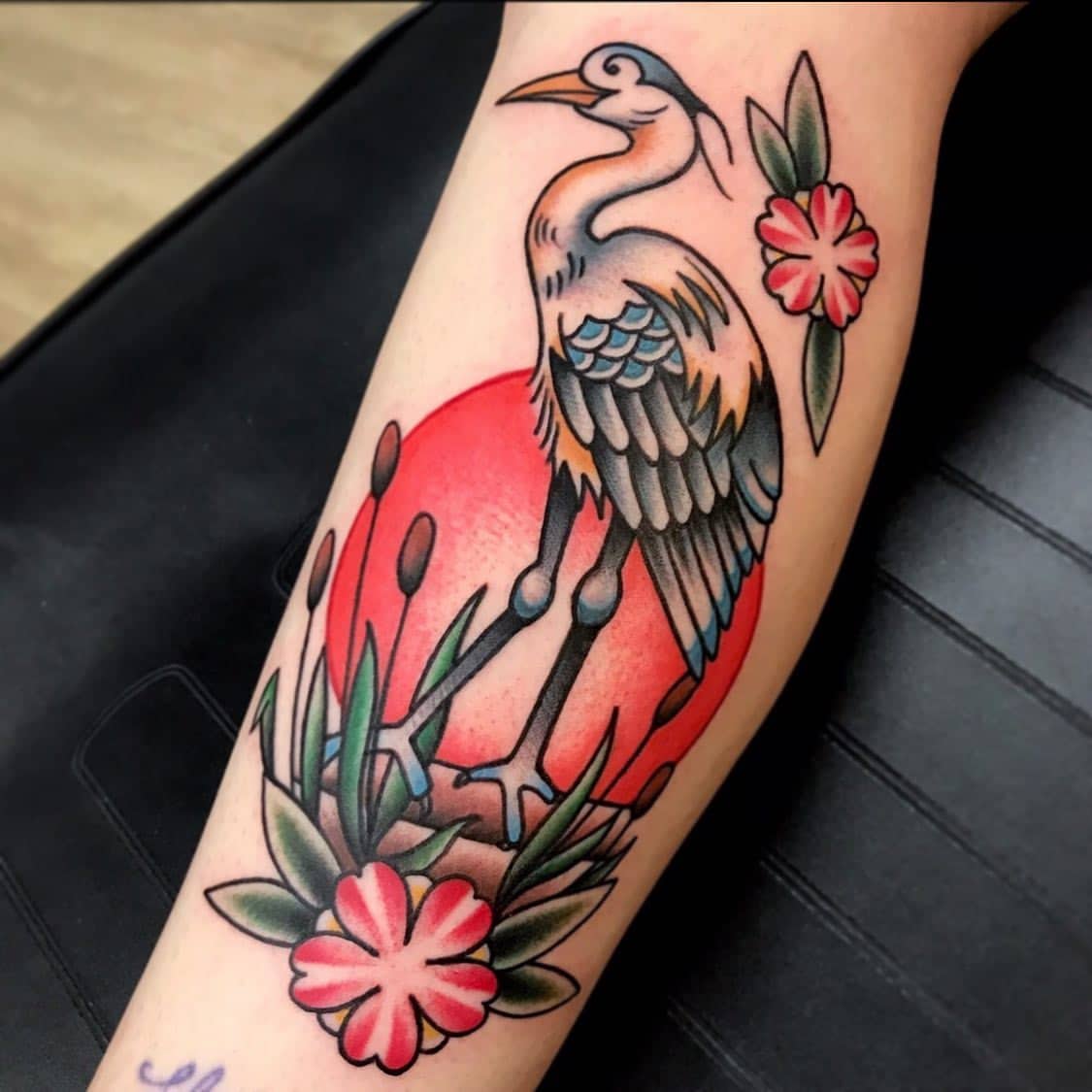 Traditional Bird Tattoo 1