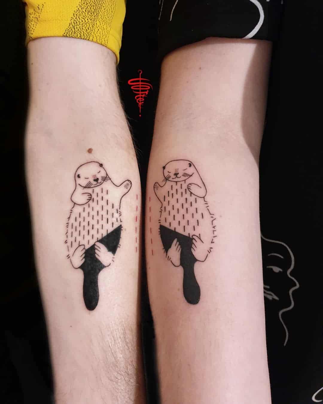 Brother and Sister Animal Tattoos 2