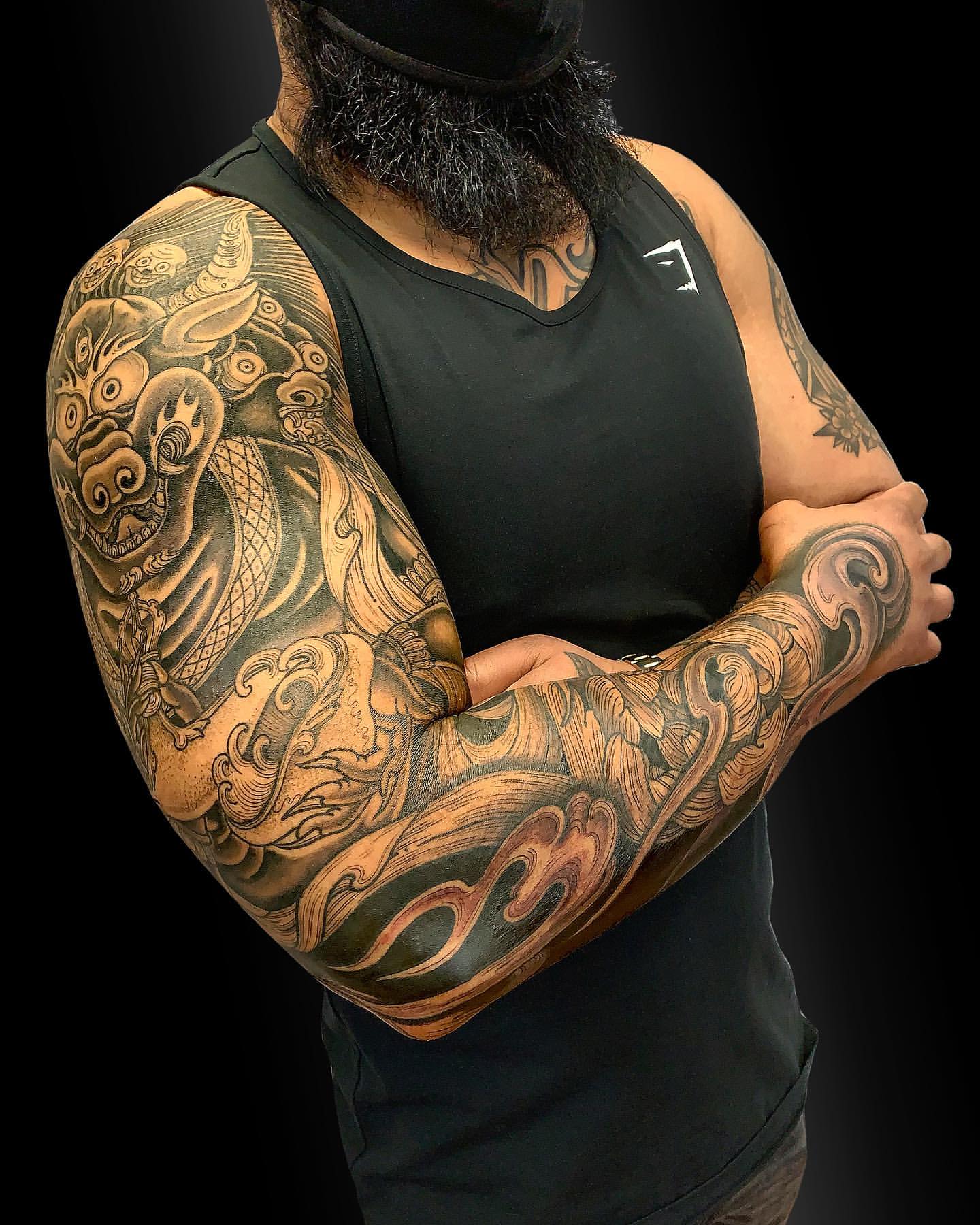 Can I turn my forearm tattoo into a sleeve 3