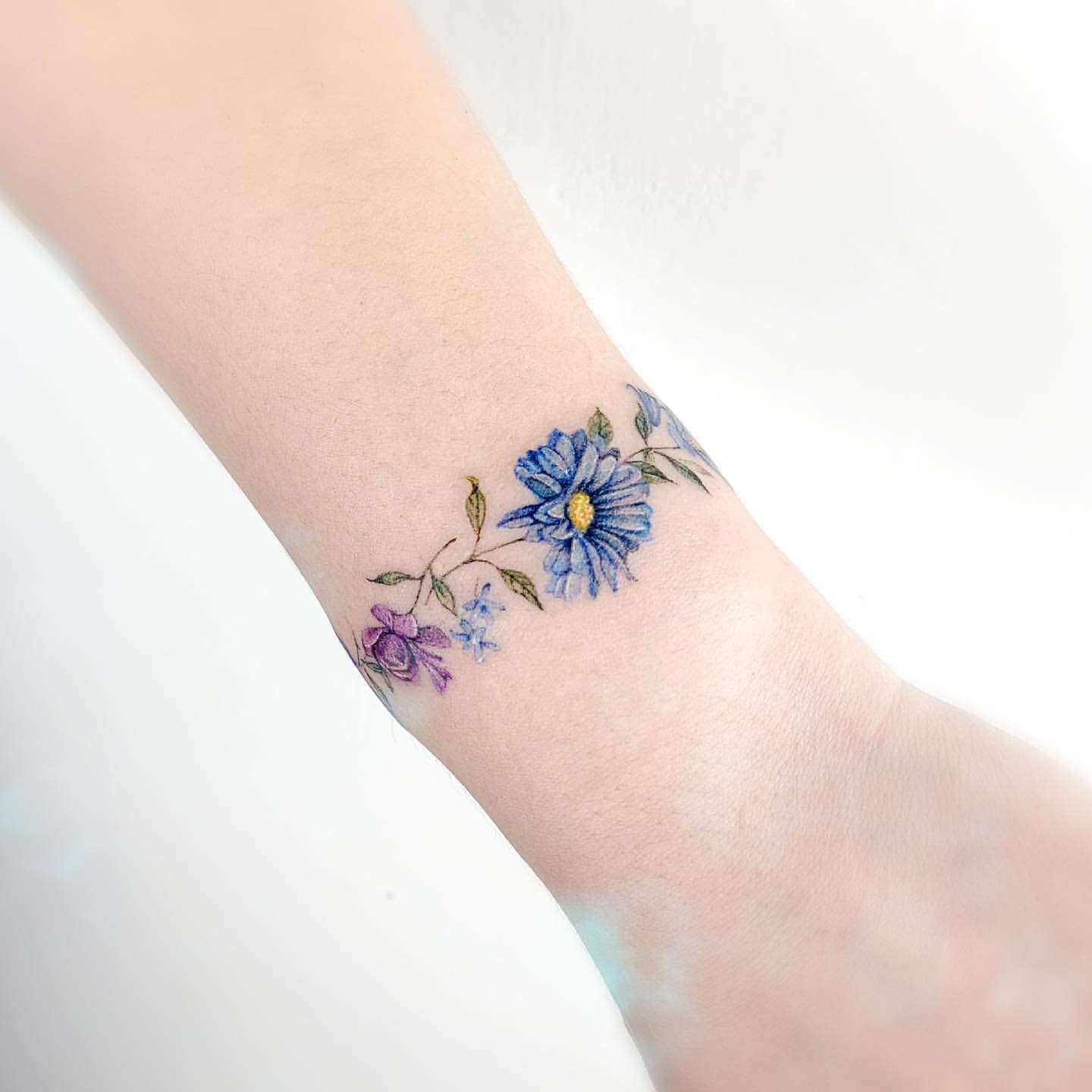 Floral Wrist Band