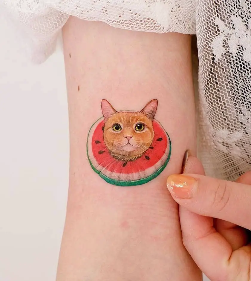 Funny Cat Tattoos 8