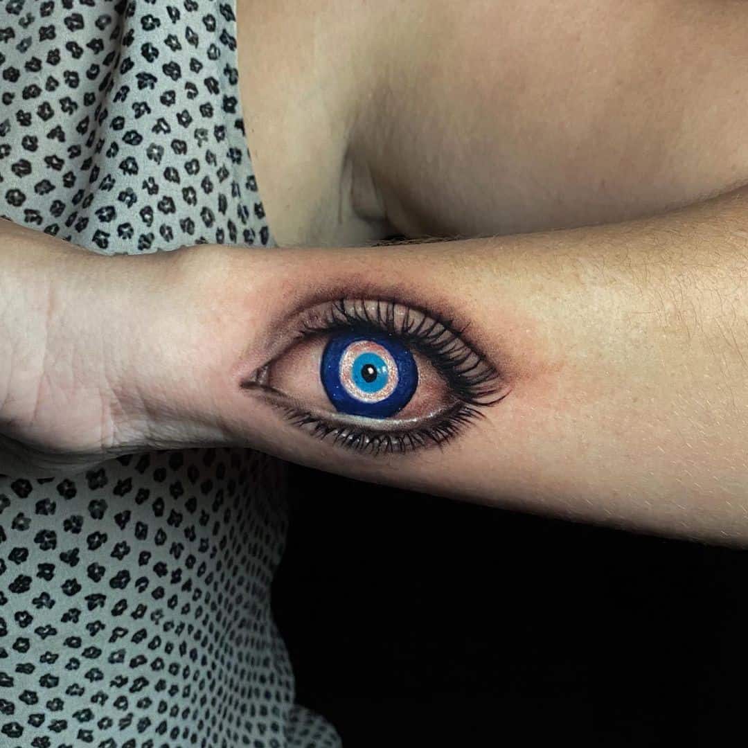 Meaningful Evil Eye Tattoo