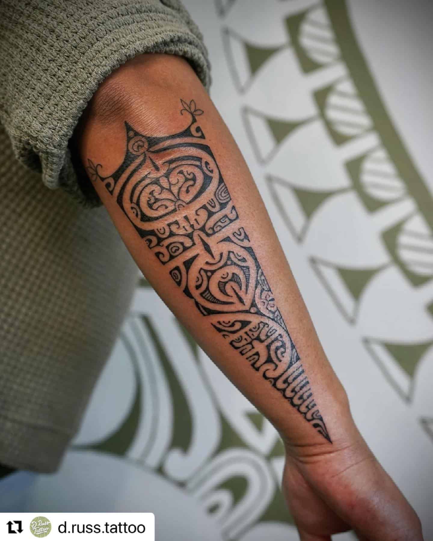 Tribal Forearm Tattoo Designs 1