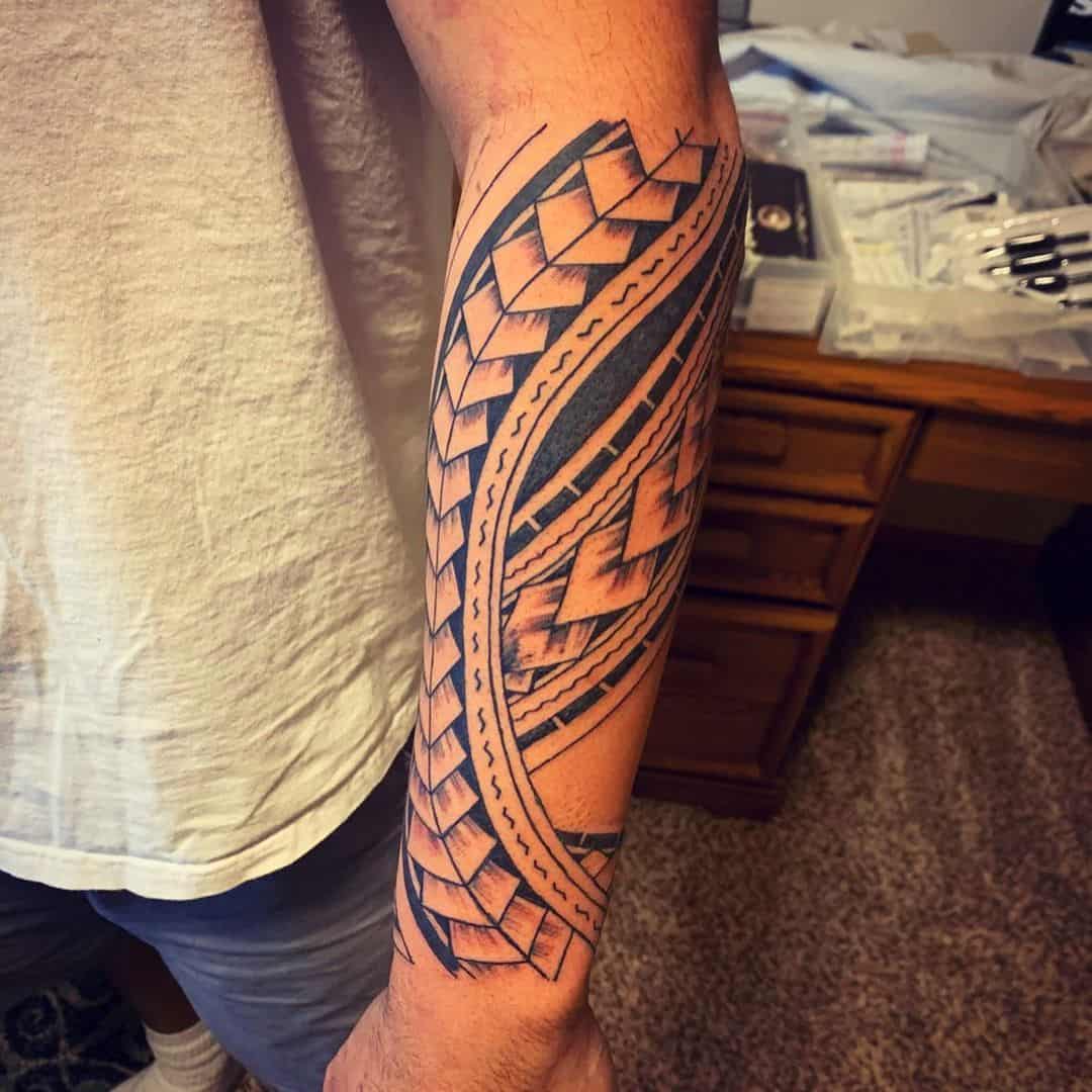Tribal Forearm Tattoo Designs 2