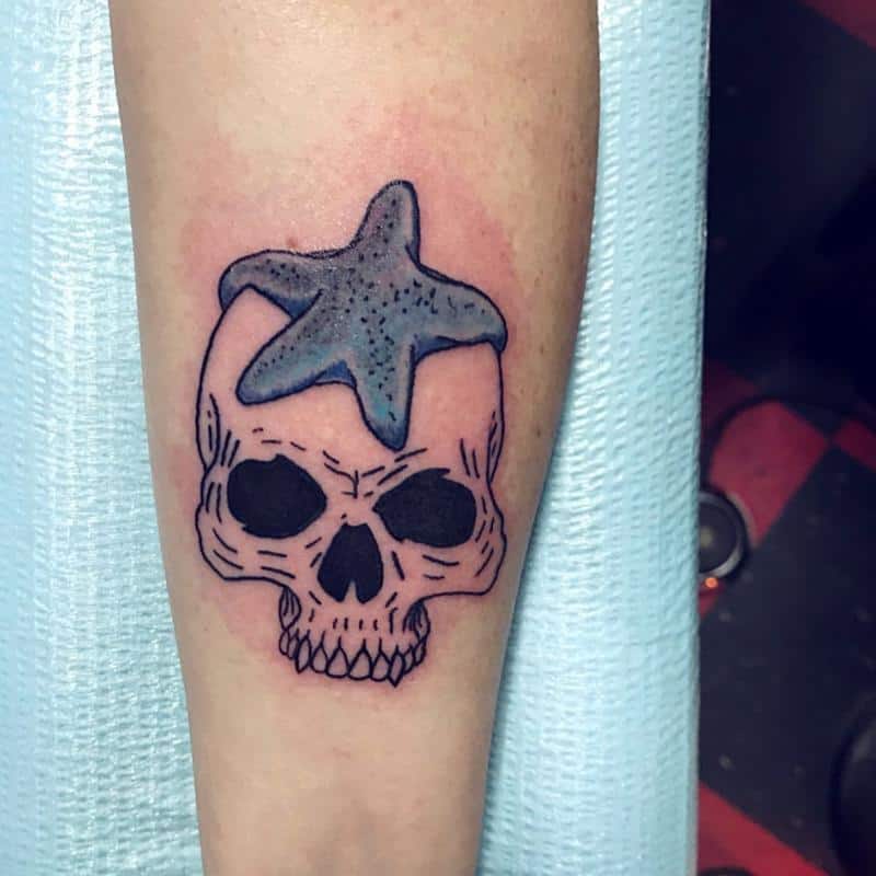 Badass Starfish Tattoos 1