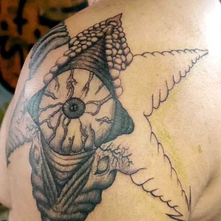 Badass Starfish Tattoos 2