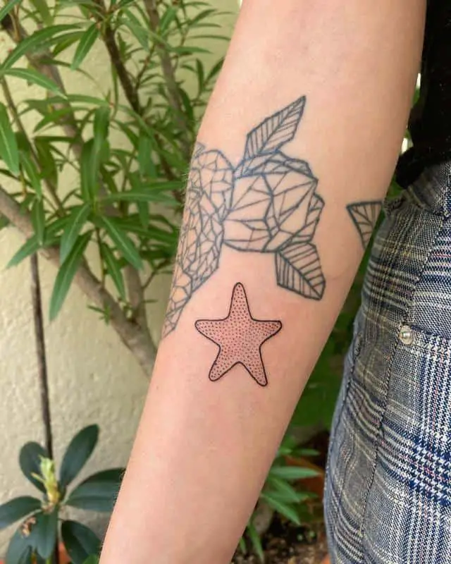 Cute Starfish Tattoos 3