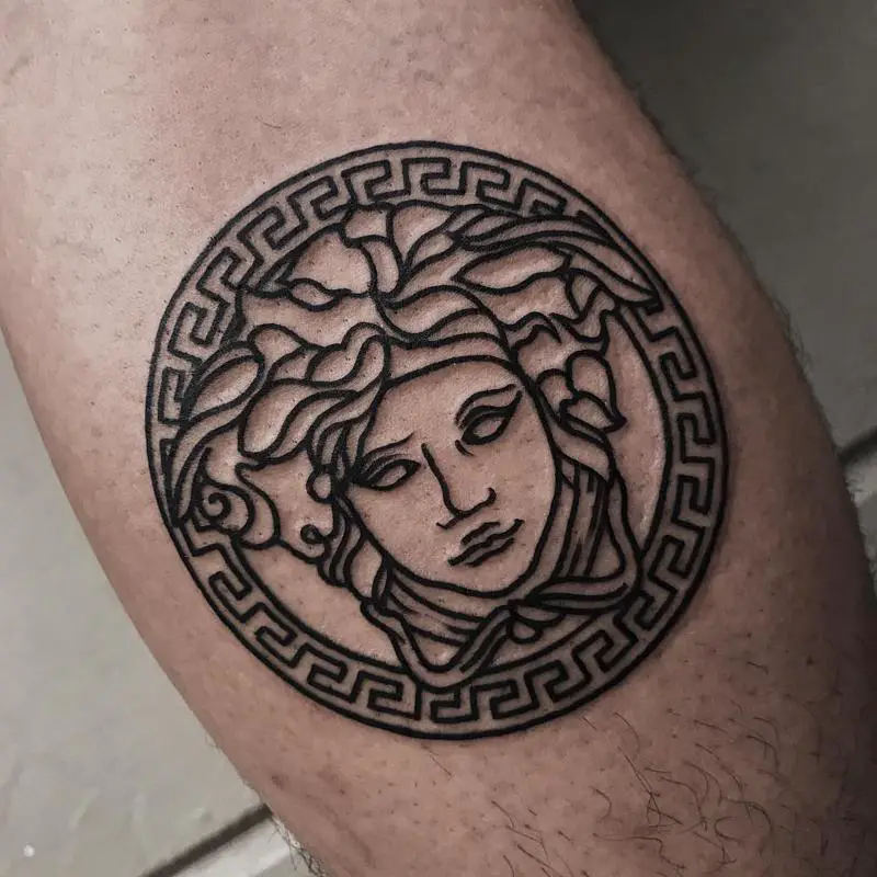 Medusa Versace Tattoo 1