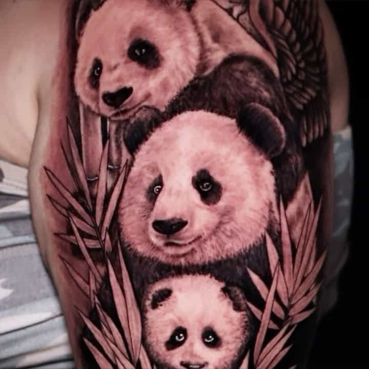 Panda Tattoo 1