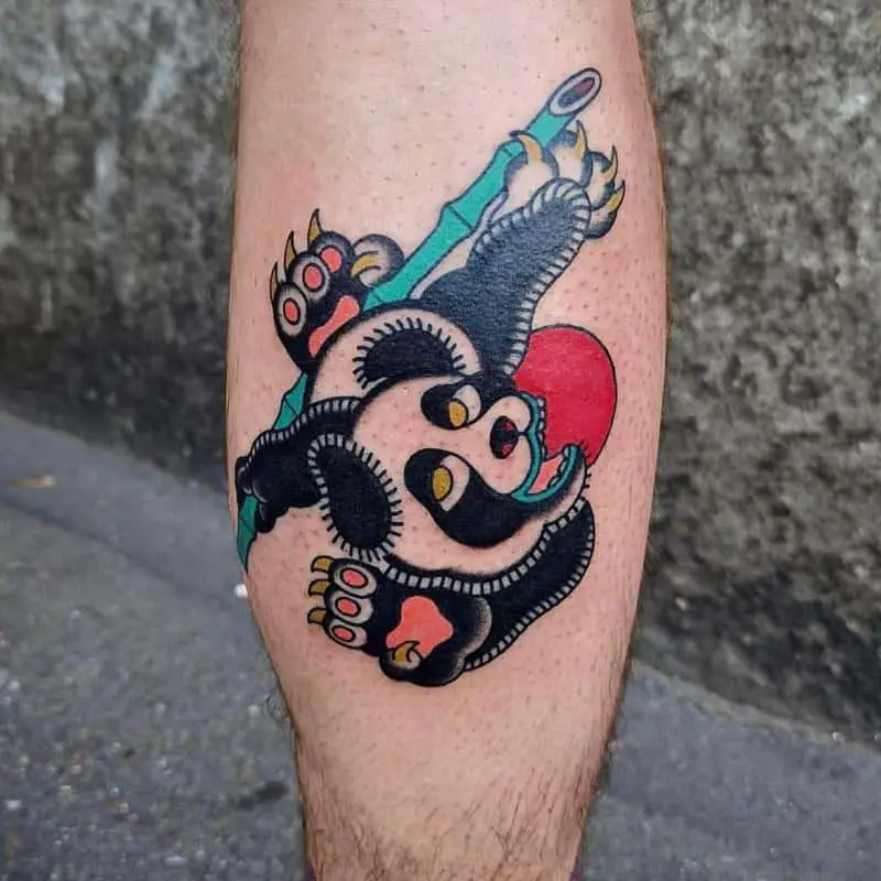Panda Tattoo 2