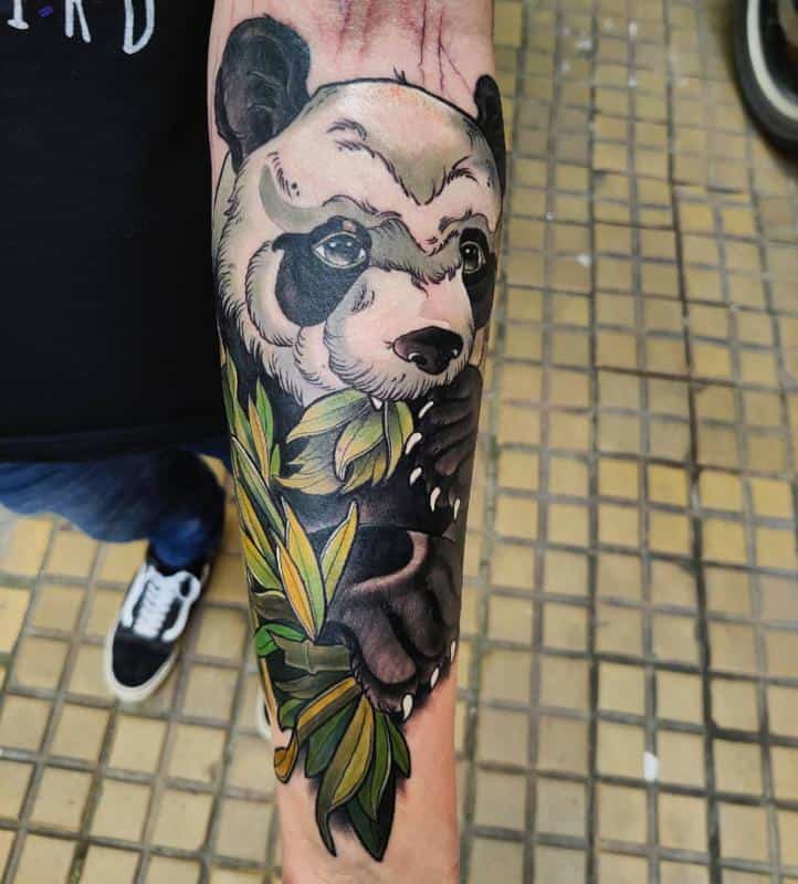 Panda Tattoo 3