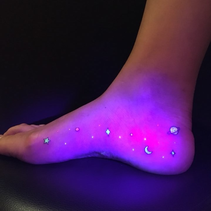 What Are Black Light Tattoos 1