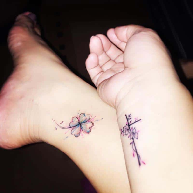 Wrist Tattoo Cross 2