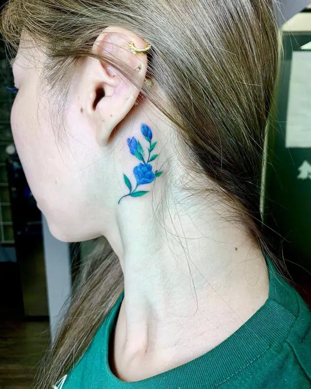 Borage Flower Tattoo That Show Courage and Bravery 2