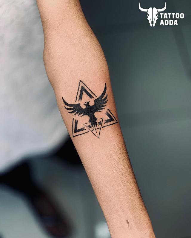 Animal Triangle Tattoo 3